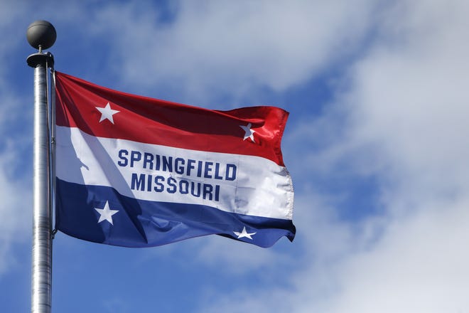 The existing flag of the city of Springfield has been around since 1938.  The idea for the city's first flag came from William Paul Harris, a longtime Commercial Street businessman known as "Mr. Commercial Street," and the design was by a senior at Springfield High School.