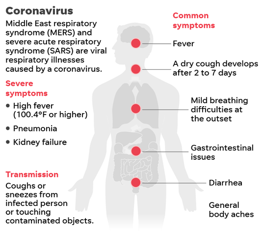 What Is Coronavirus: Mapping The Pneumonia-like ...