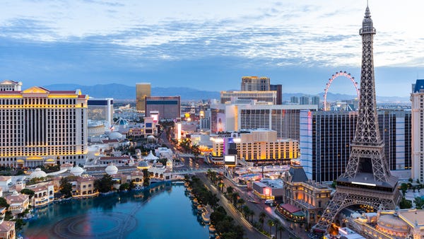Las Vegas: Sin City is the most searched domestic 