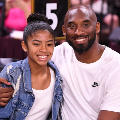 Kobe Bryant and his daughter Gianna attended the 2