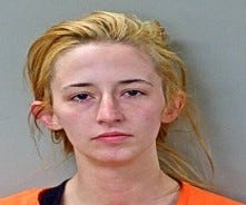 Samantha Weaver, 23, was charged with aggravated arson after investigators say she intentionally lit a bed on fire.