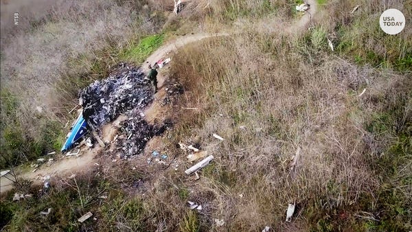 Kobe Bryant crash site aerials: NTSB completes evi