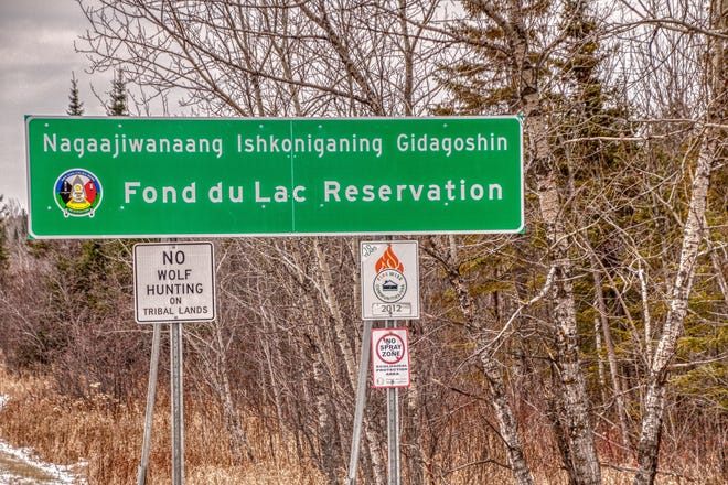The Fond du Lac Reservation in northeastern Minnesota.