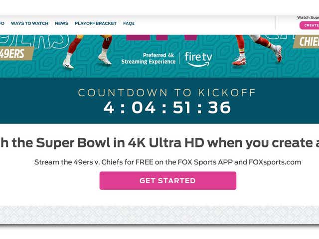 Super Bowl 2020 How To Watch Stream Without Paying For Cable