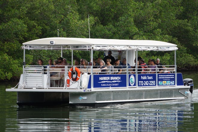Florida Atlantic University’s Harbor Branch Oceanographic Institute in Fort Pierce is launching weekly public research boat tours for the first time in a new, 36-passenger pontoon boat named Discovery.
