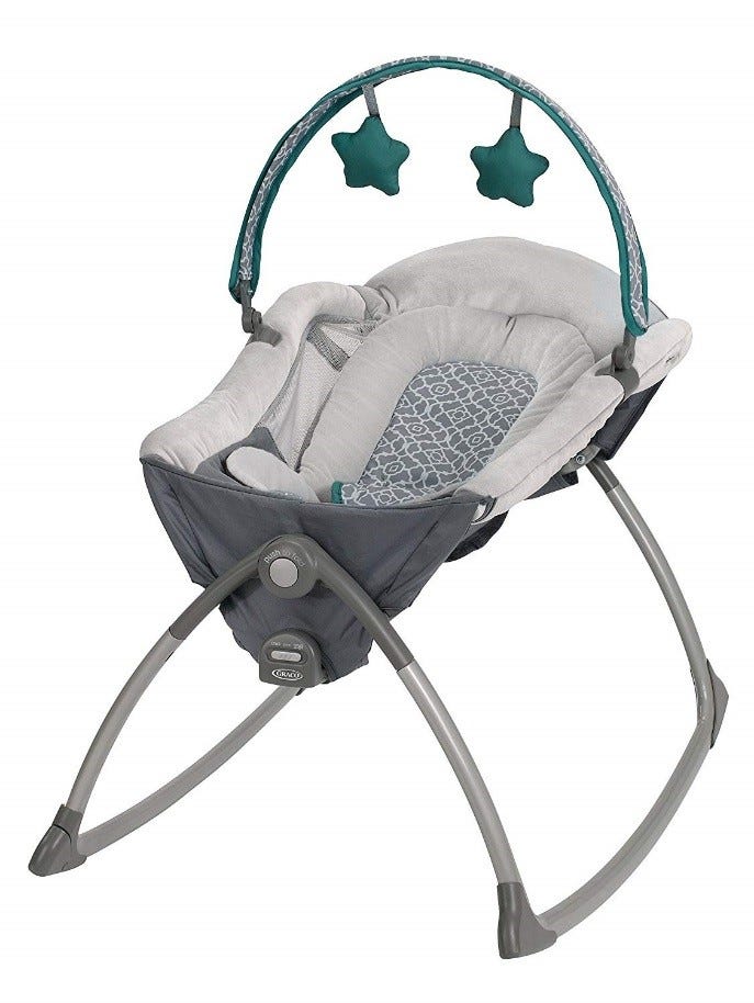 graco little lounger rocking seat