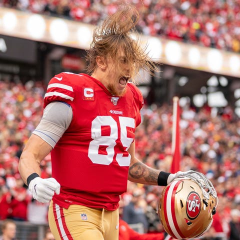 George Kittle has emerged as an emotional leader f