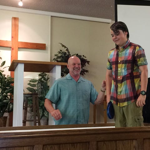 Donald Foose (left) joined Oakwood Baptist Church 