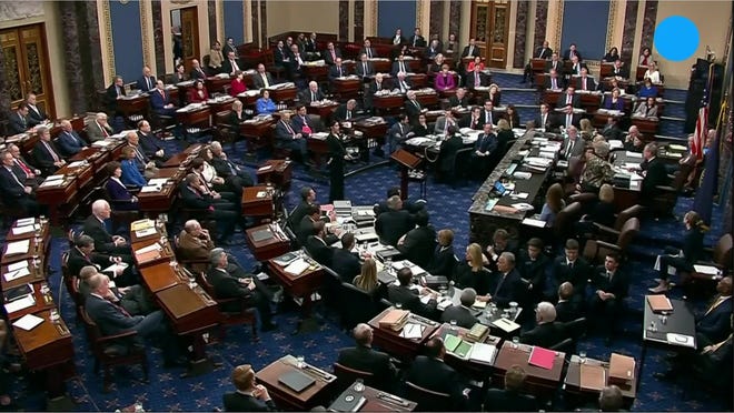 The Senate negotiates how to end President Trump's impeachment trial.