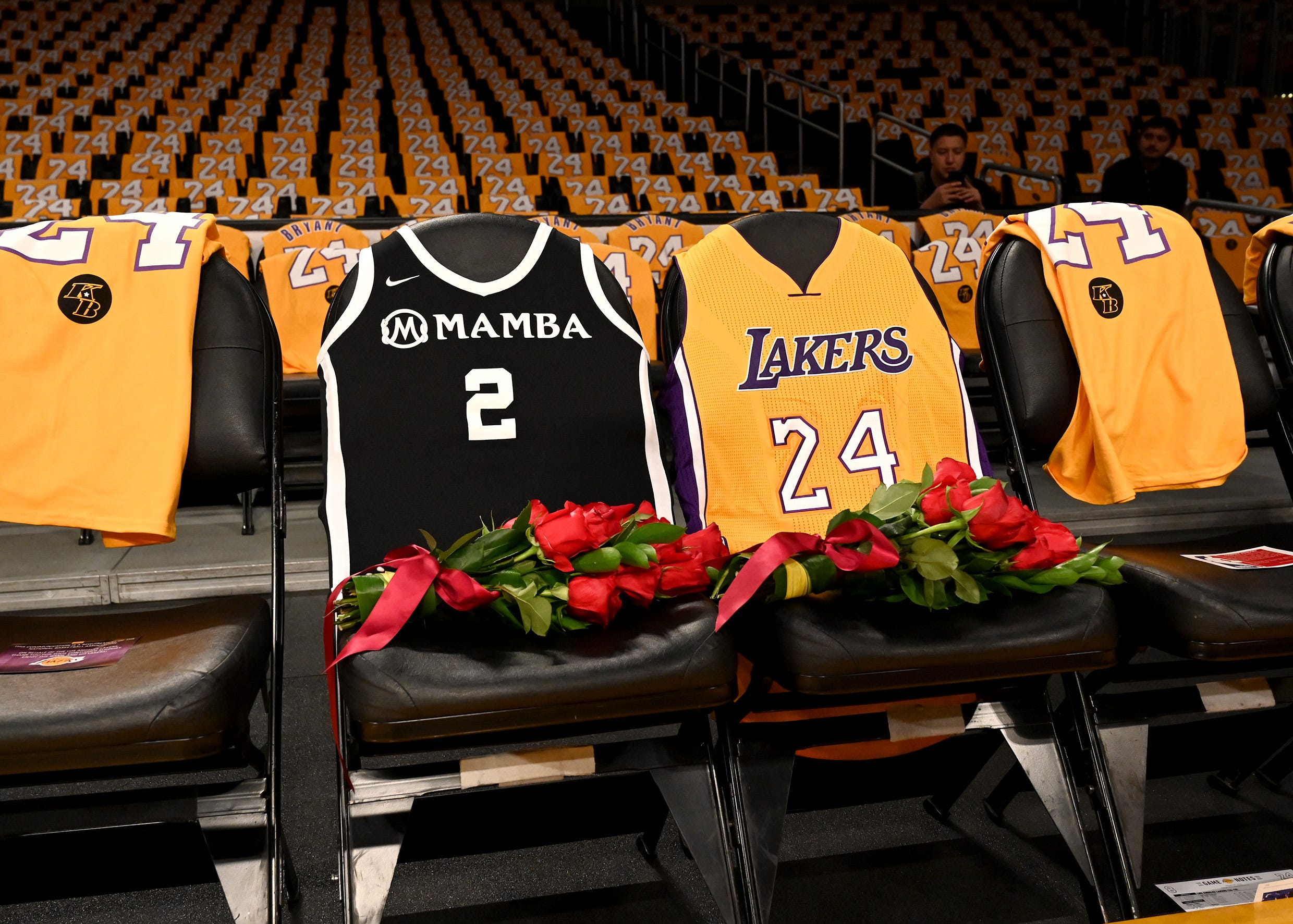 Los Angeles Lakers honored Kobe Bryant