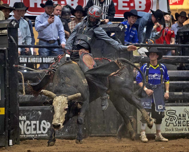 Xtreme Bull Riding was a big crowd pleaser in San Angelo debut