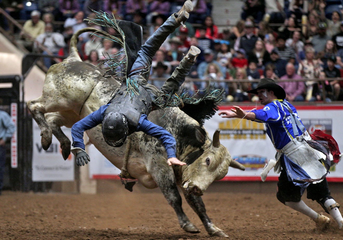 Xtreme Bull Riding was a big crowd pleaser in San Angelo debut