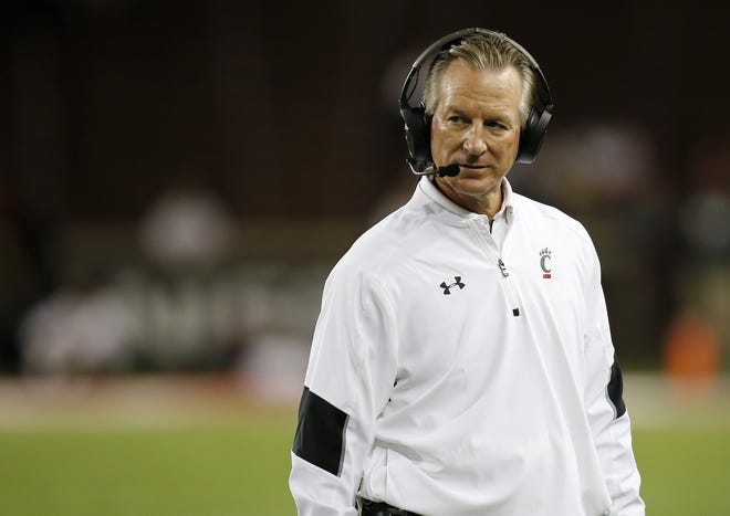 Alabama Sen. Tommy Tuberville coached the Cincinnati Bearcats football team from 2013 to 2016.