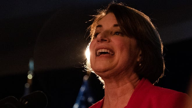 Amy Klobuchar Trails Frontrunners With Partial Results Released