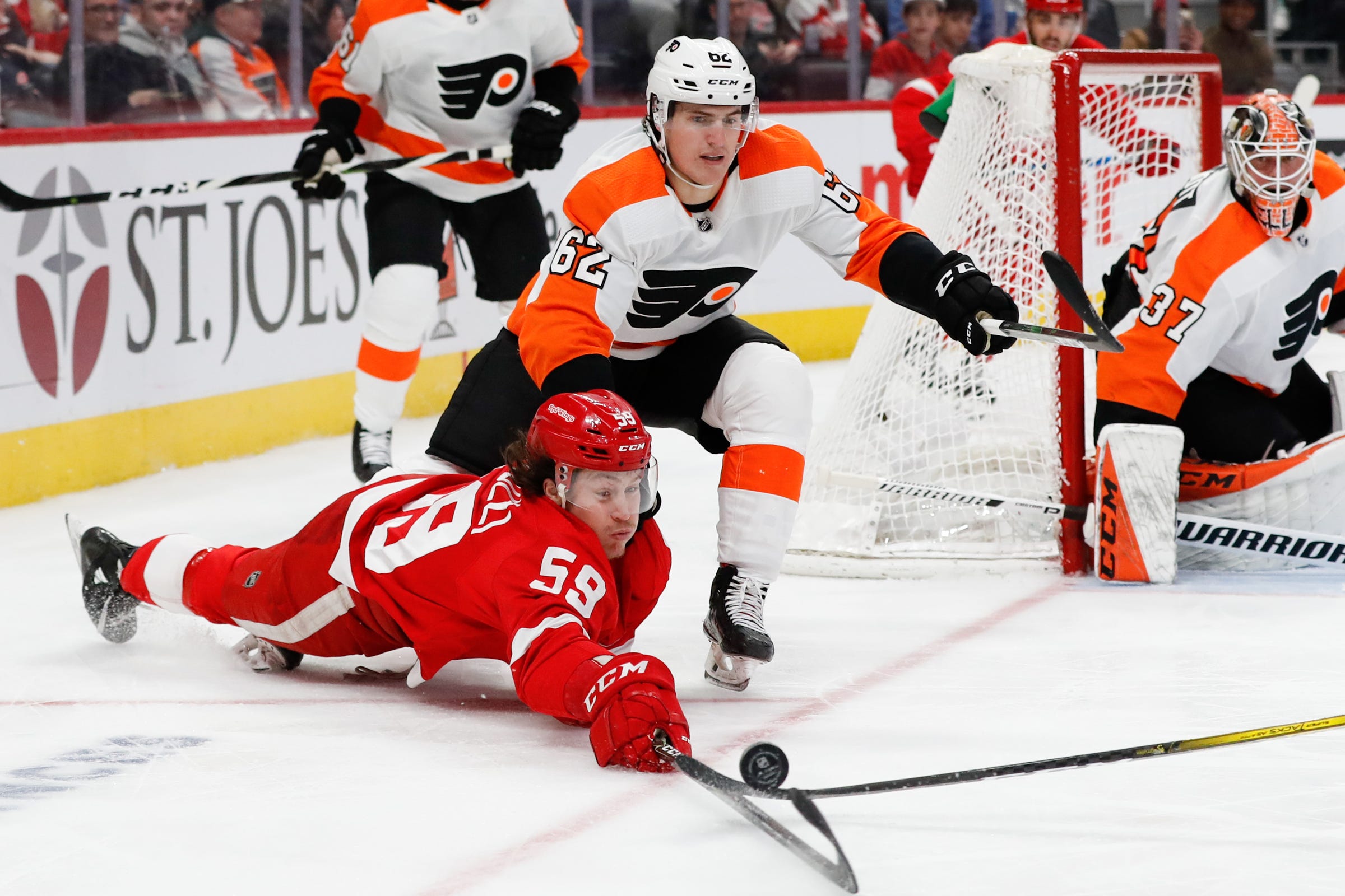 5th Detroit Red Wings game this season postponed Jan. 18 at Flyers