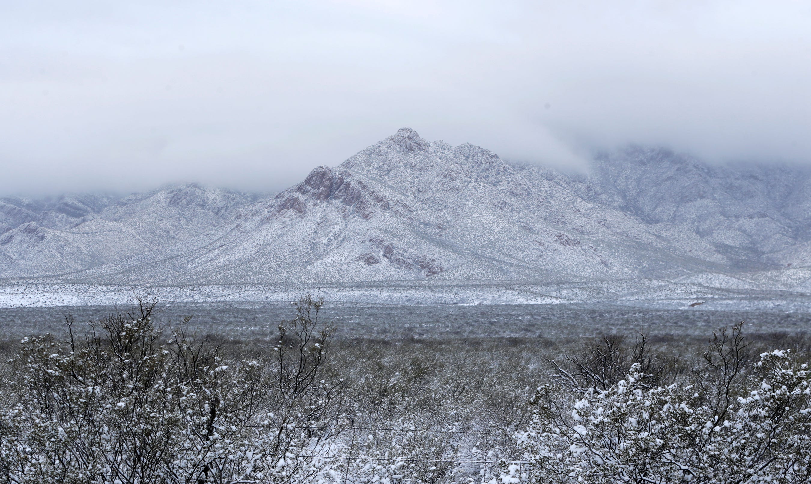 Snow Cold Weather Forecast For El Paso Las Cruces Region