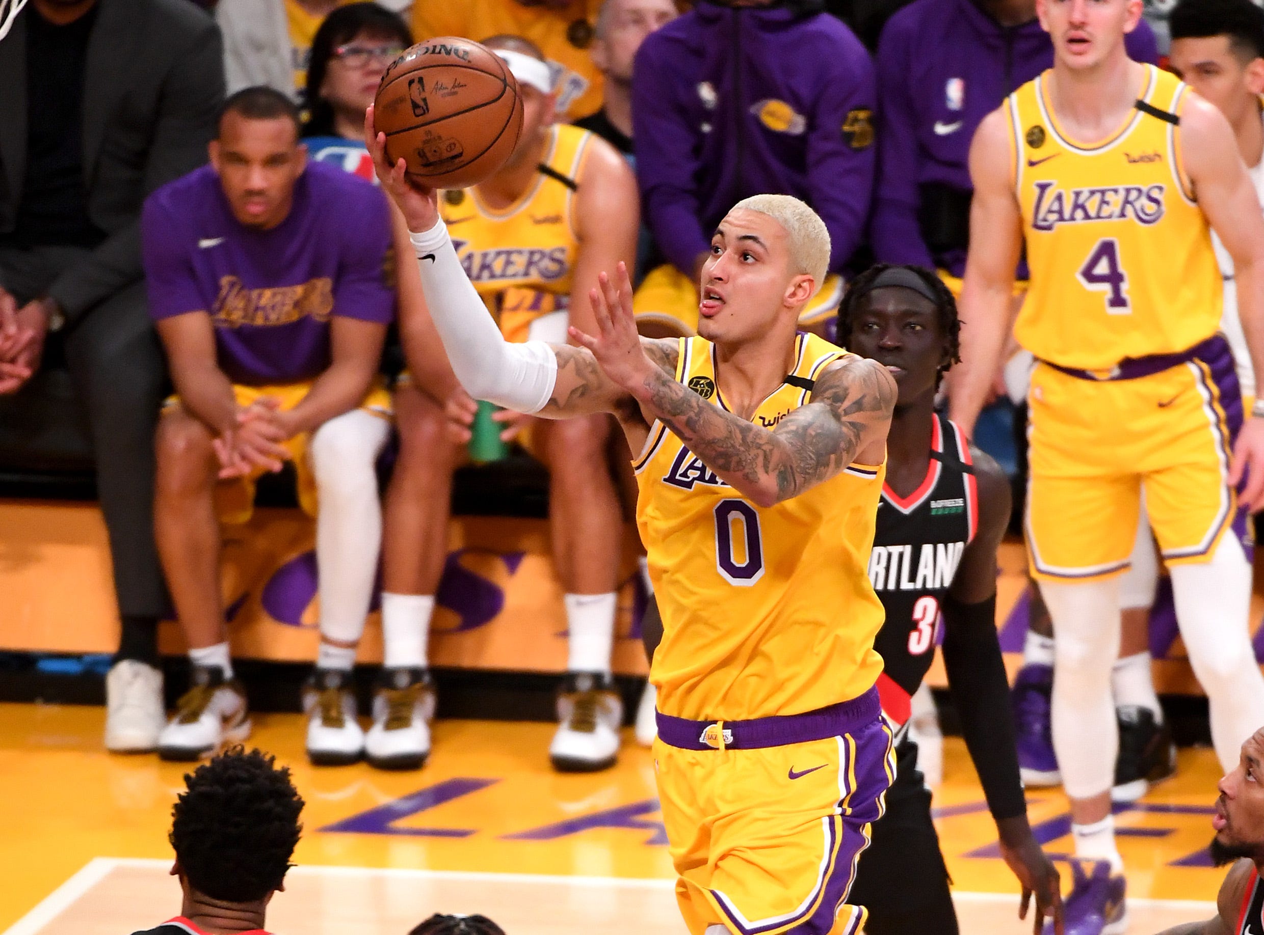 kobe bryant kyle kuzma