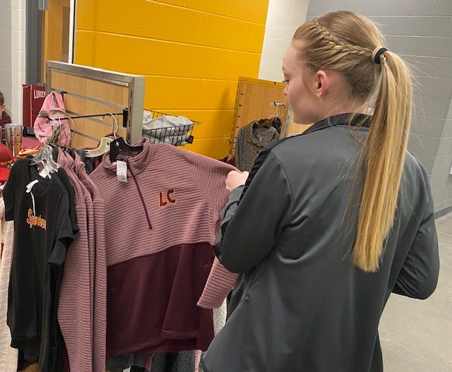 The Spartan School Store is open in Luxemburg-Casco High School, run by entrepreneur-minded business students.