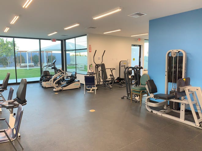The updated Neuro Vitalicy Center includes a newly renovated gym.