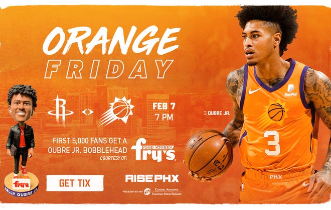 You can get a Kelly Oubre Jr. bobblehead on Friday.