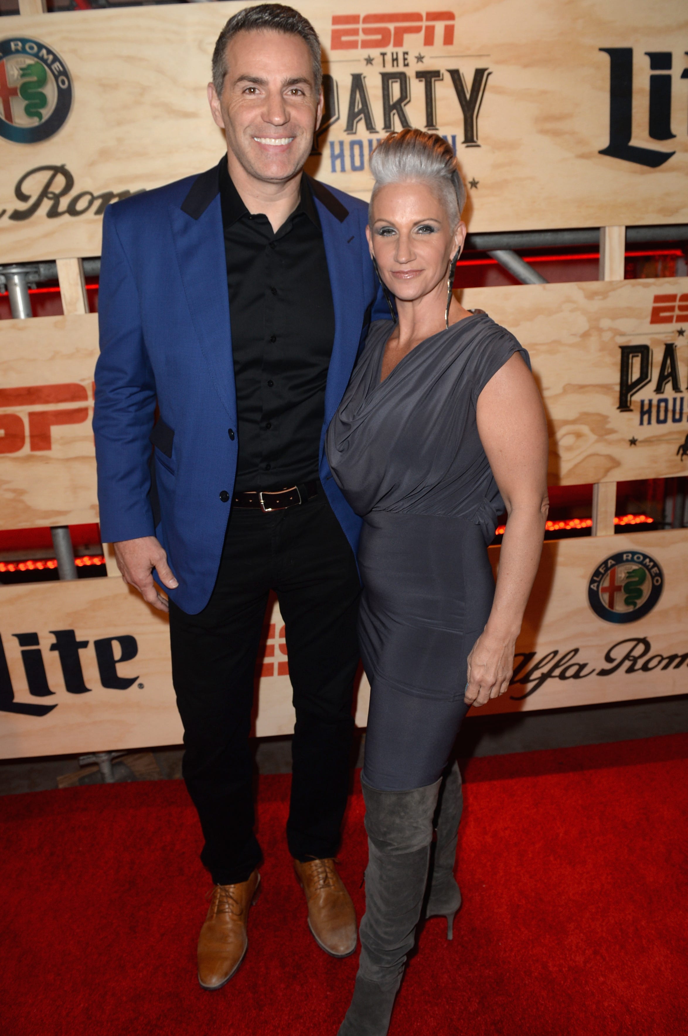 Kurt Warner with wife Brenda in 2017.