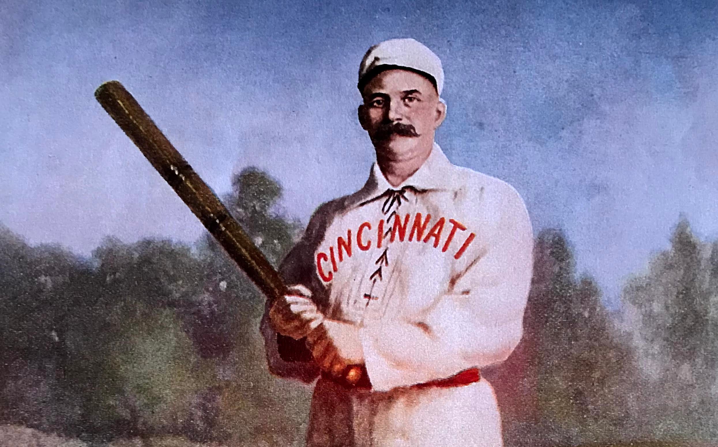Iowan Cal McVey was not only one of the first baseball players in the Hawkeye State, he was a part of the first professional baseball team ever, the Cincinnati Red Stockings.