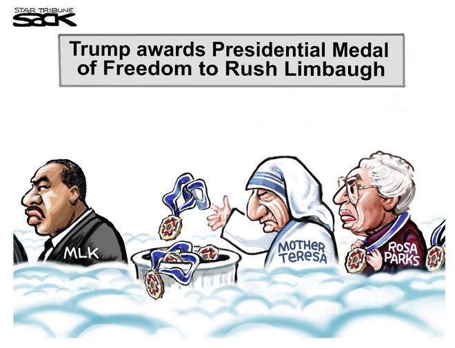 The Medal of Freedom after Limbaugh.