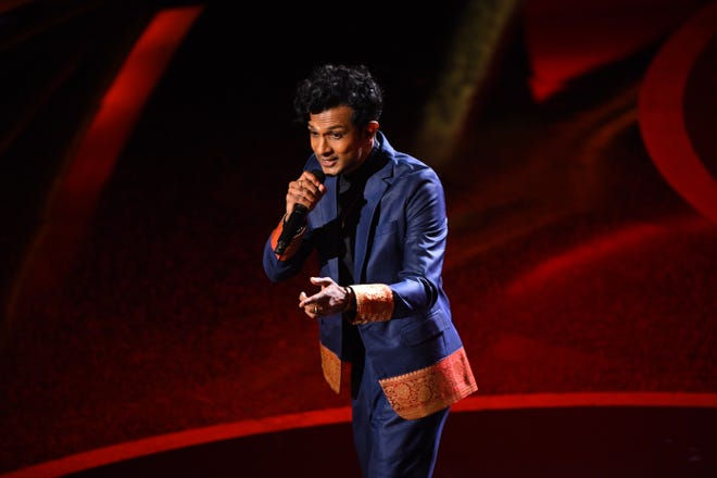 Lesser-known rapper and actor Utkarsh Ambudkar got a big stage in the middle of the Oscars.