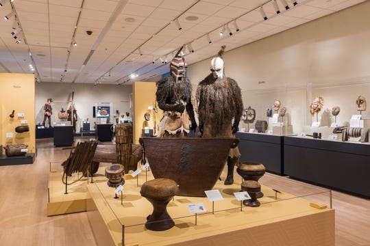 "'Congo Masks and Music' is the first exhibition to fully contextualize masks alongside musical instruments in their authentic performance settings," according to the Musical Instrument Museum.