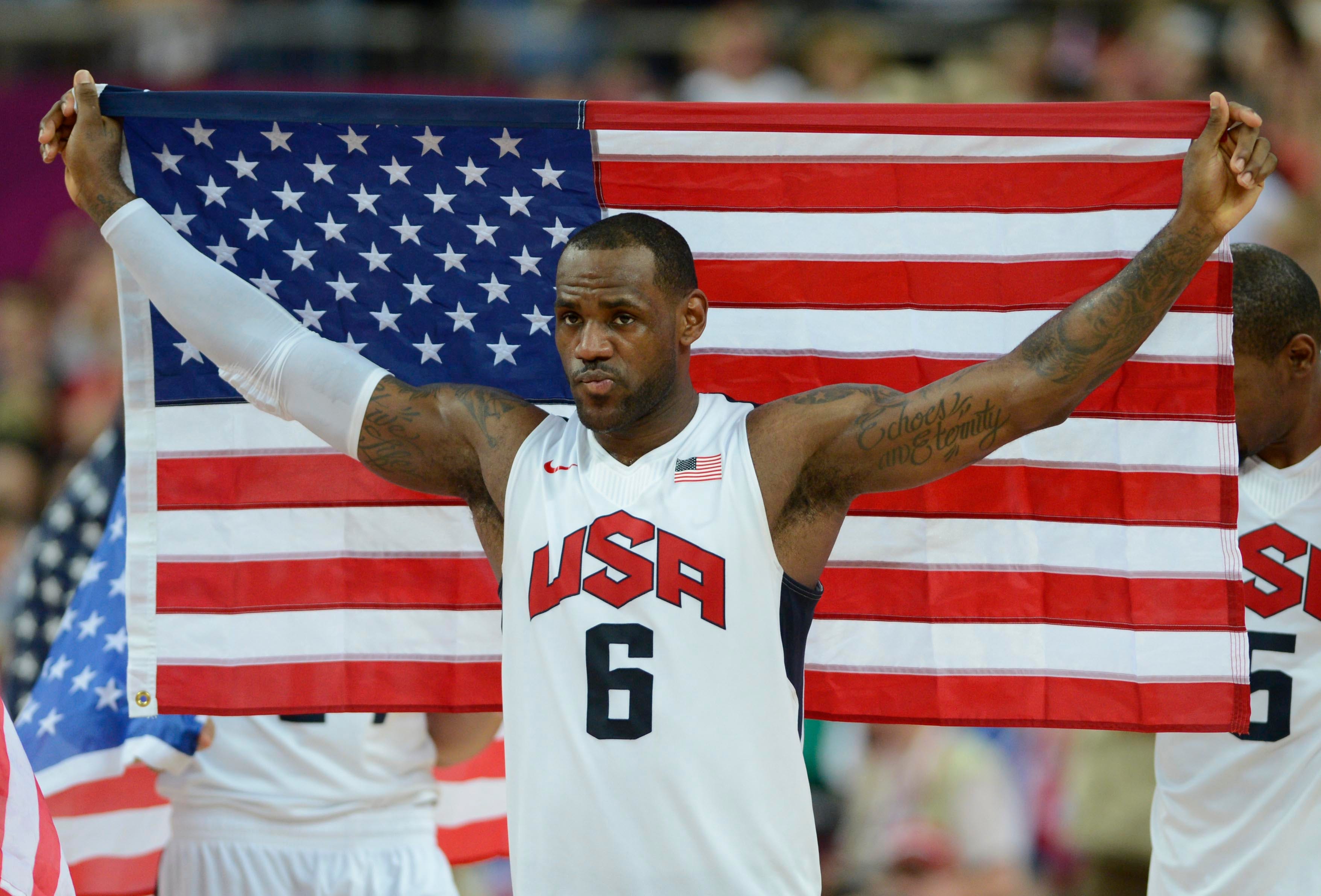 team usa lebron jersey