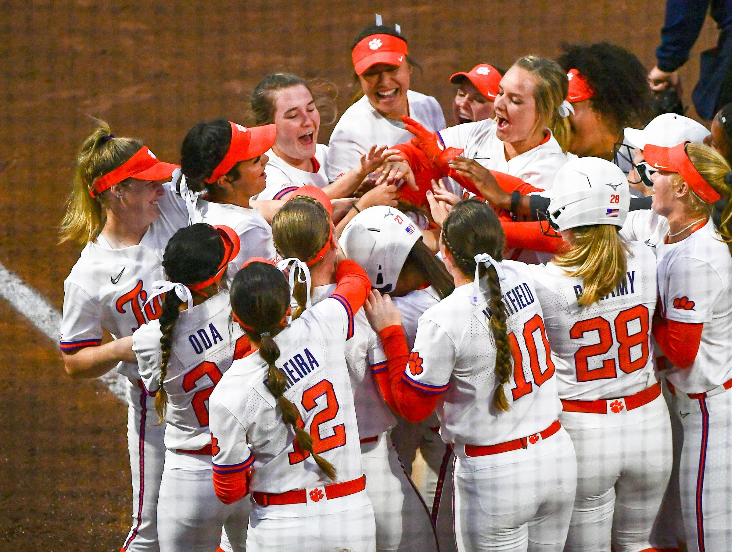 clemson softball jersey