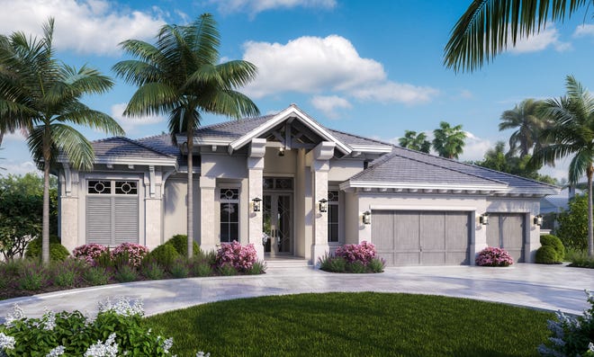 Construction has begun on Borelli's newest model located at 700 Old Trail Drive in Park Shore.