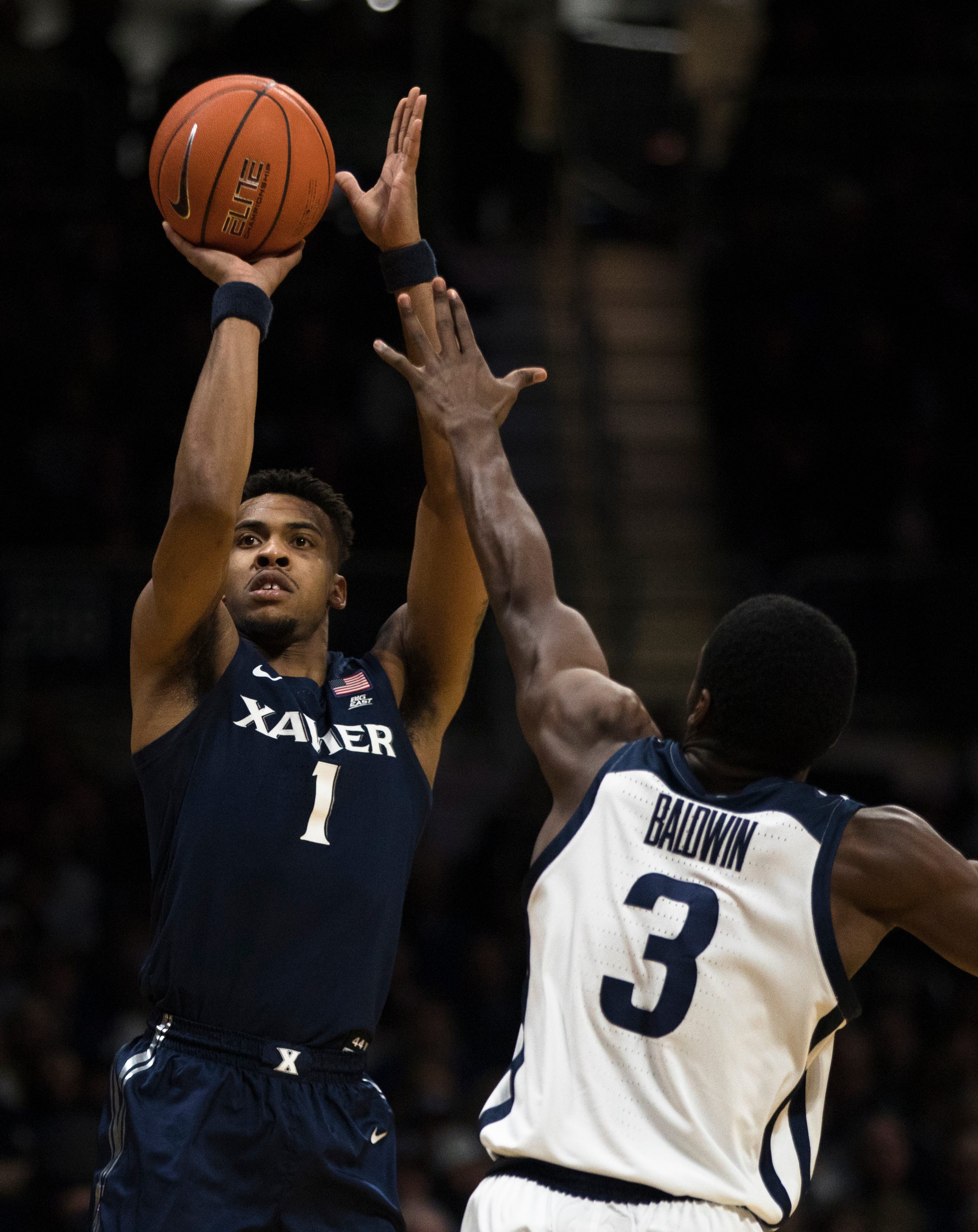 xavier musketeers men's basketball players