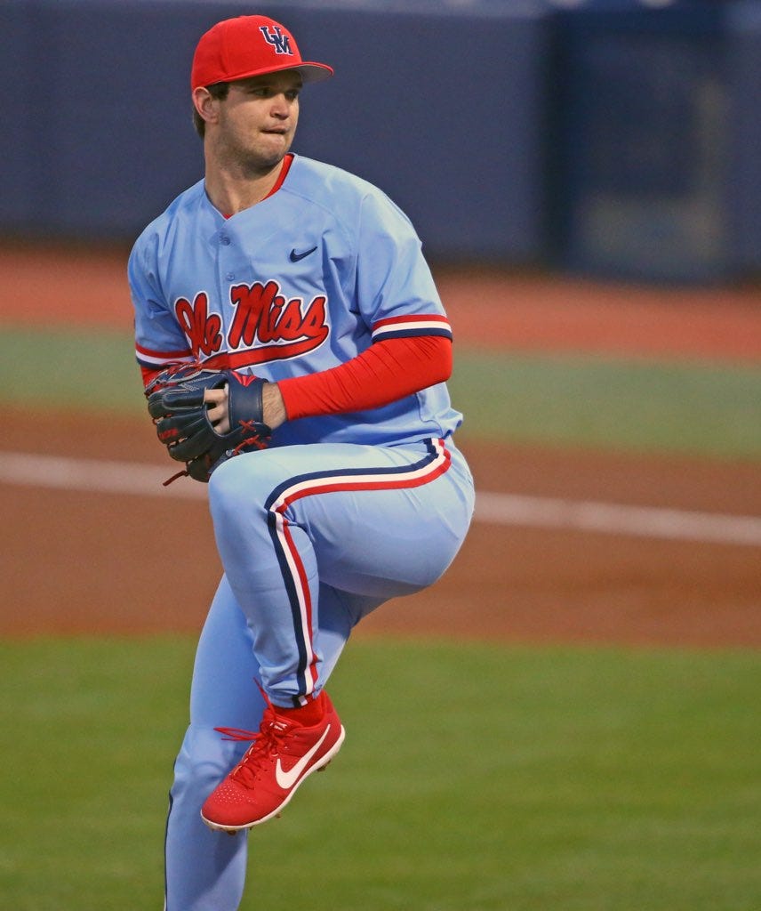 ole miss baseball uniforms