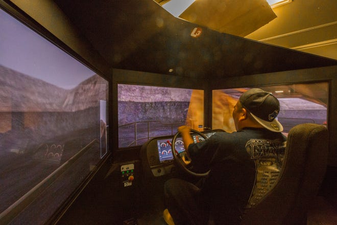 Learn to drive a haul truck in a virtual reality simulator at Freeport McMoran’s activity center at the Silver City Museum Annex on Saturday, Feb. 15, 2020, from 10 a.m. to 2 p.m. Other activities include a 3-D drone flyover experience of the mine pit.