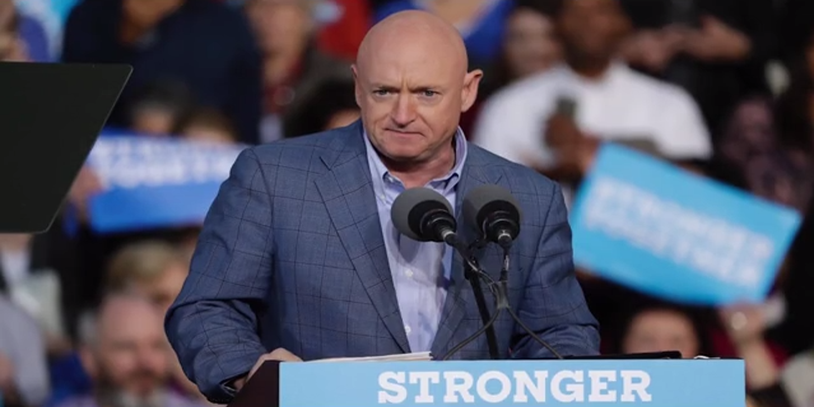 Mark Kelly is up 6.7 points over Sen. Martha McSally in new poll despite Trump's support