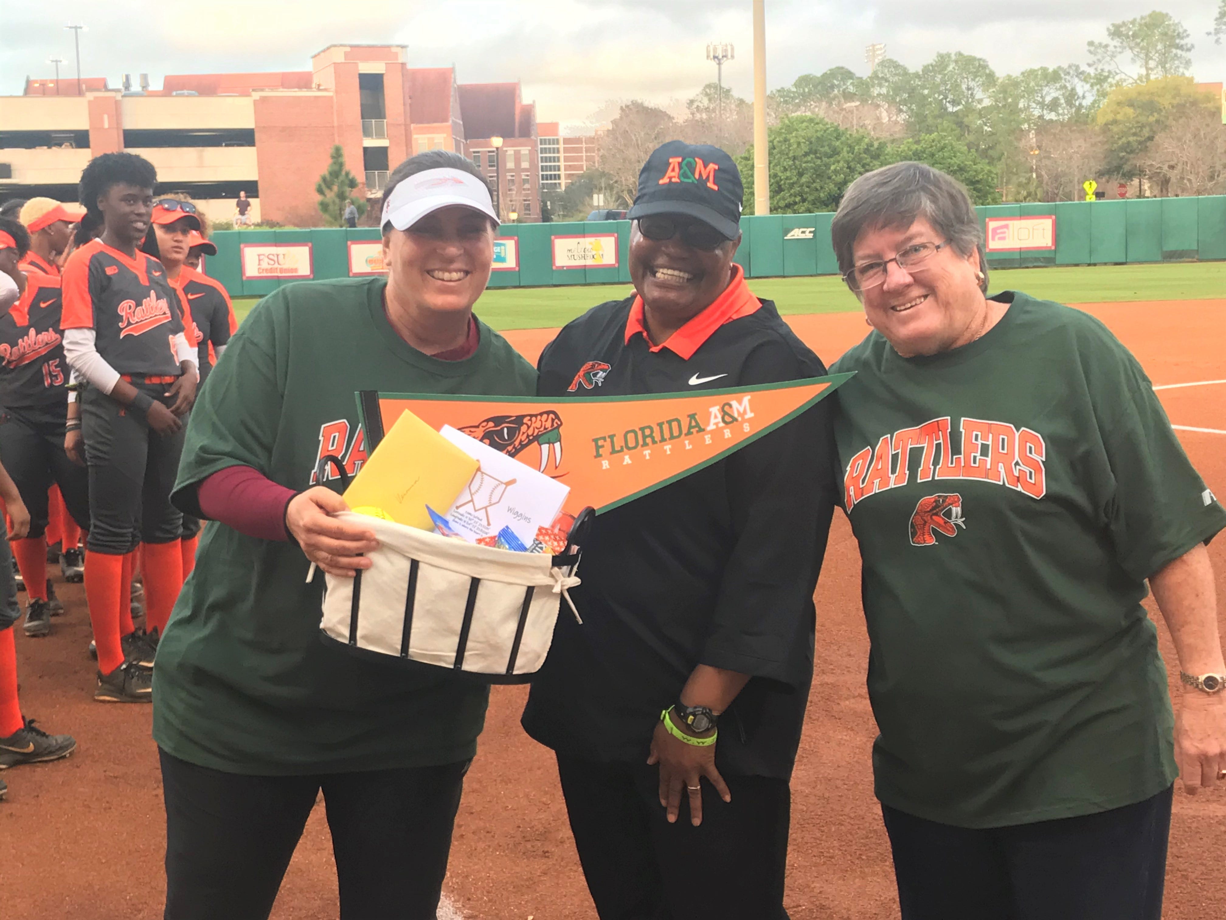 FAMU softball coach Wiggins honored at Florida State