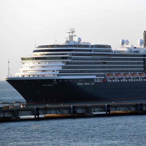 Holland America's MS Westerdam arrives at the port