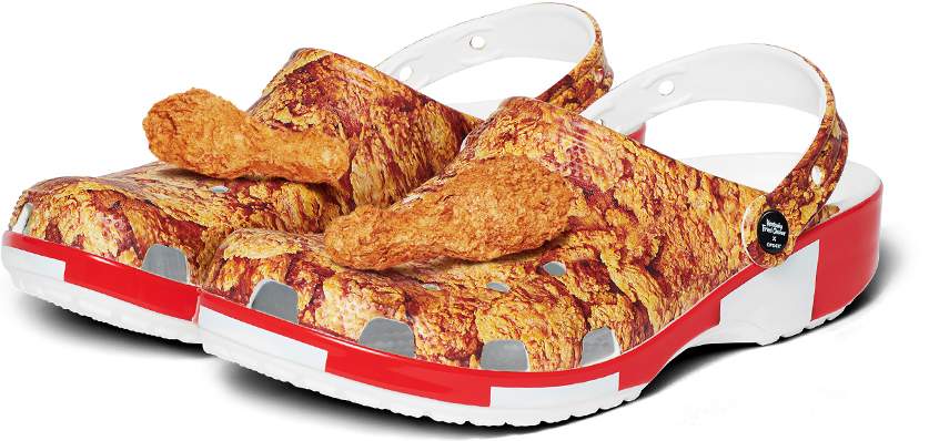 kfc scented crocs