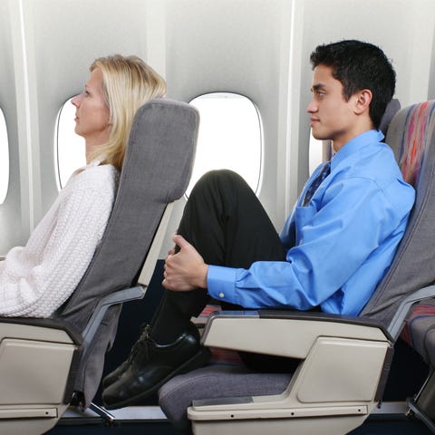 If you recline your airplane seat, you'll probably