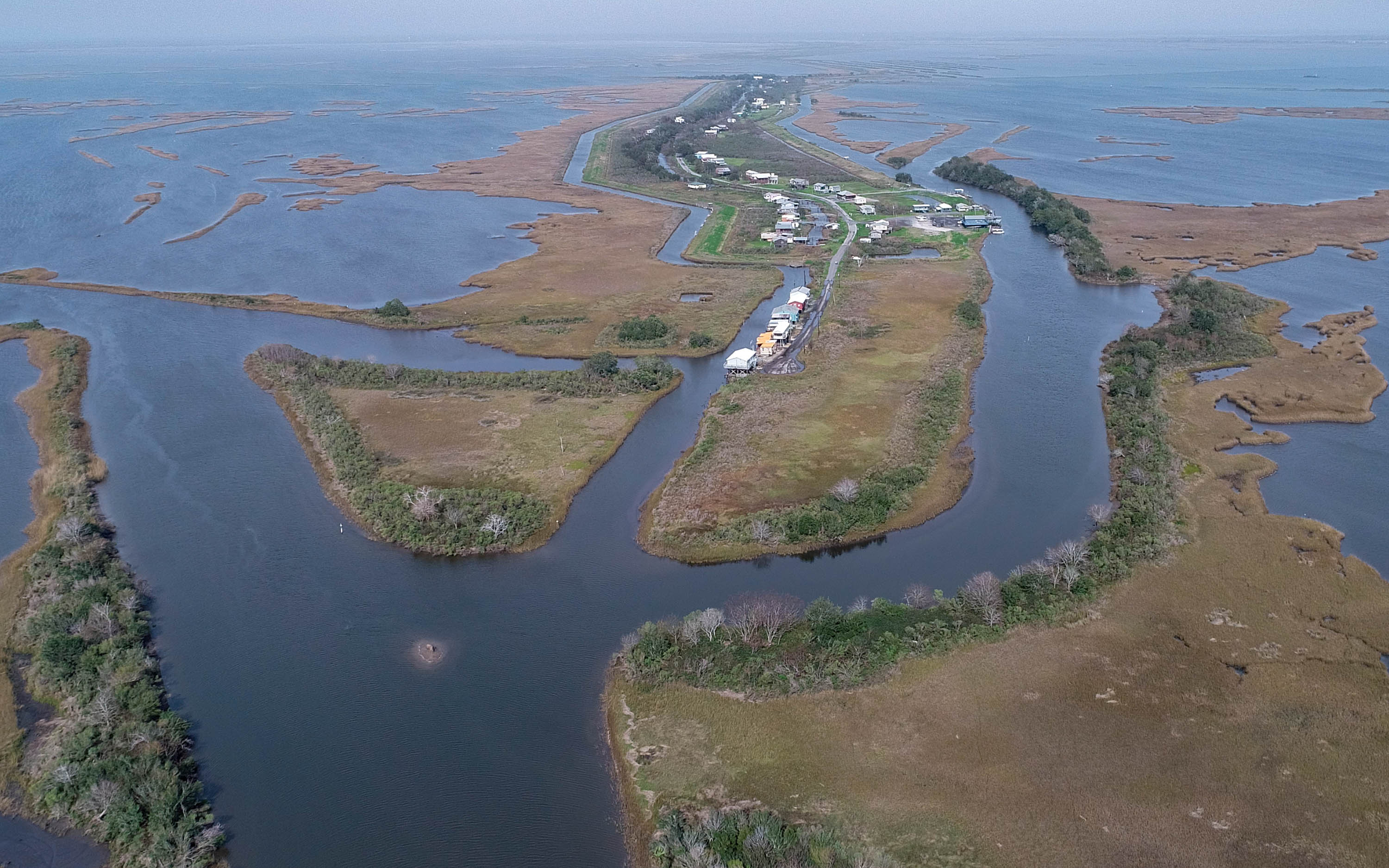 Since 1955, Isle de Jean Charles has shrunk from 22,000 acres to 320.