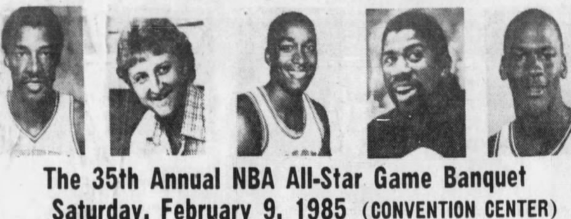 1985 nba all star game