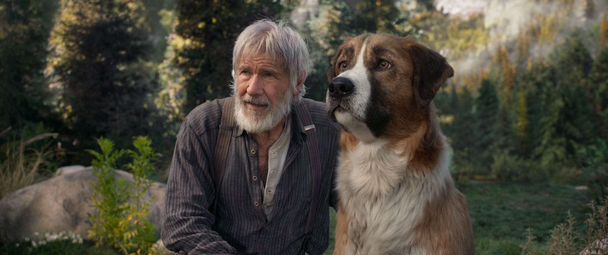 Review: Grizzled Harrison Ford works but the digital dogs don't in 'The Call of the Wild'