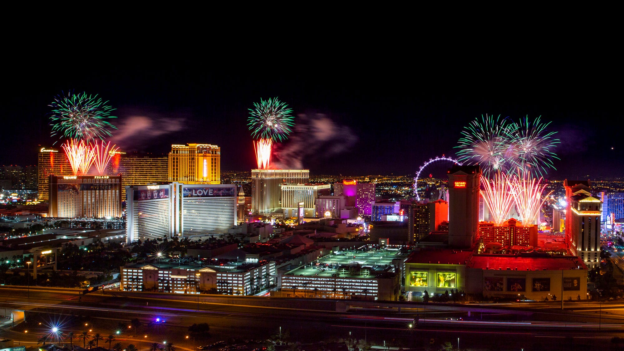 Officials Las Vegas fireworks show will go on
