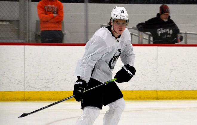 Nolan Patrick hasn't played a game yet this season. He was diagnosed with migraine disorder in September and has missed the entire season because of it.