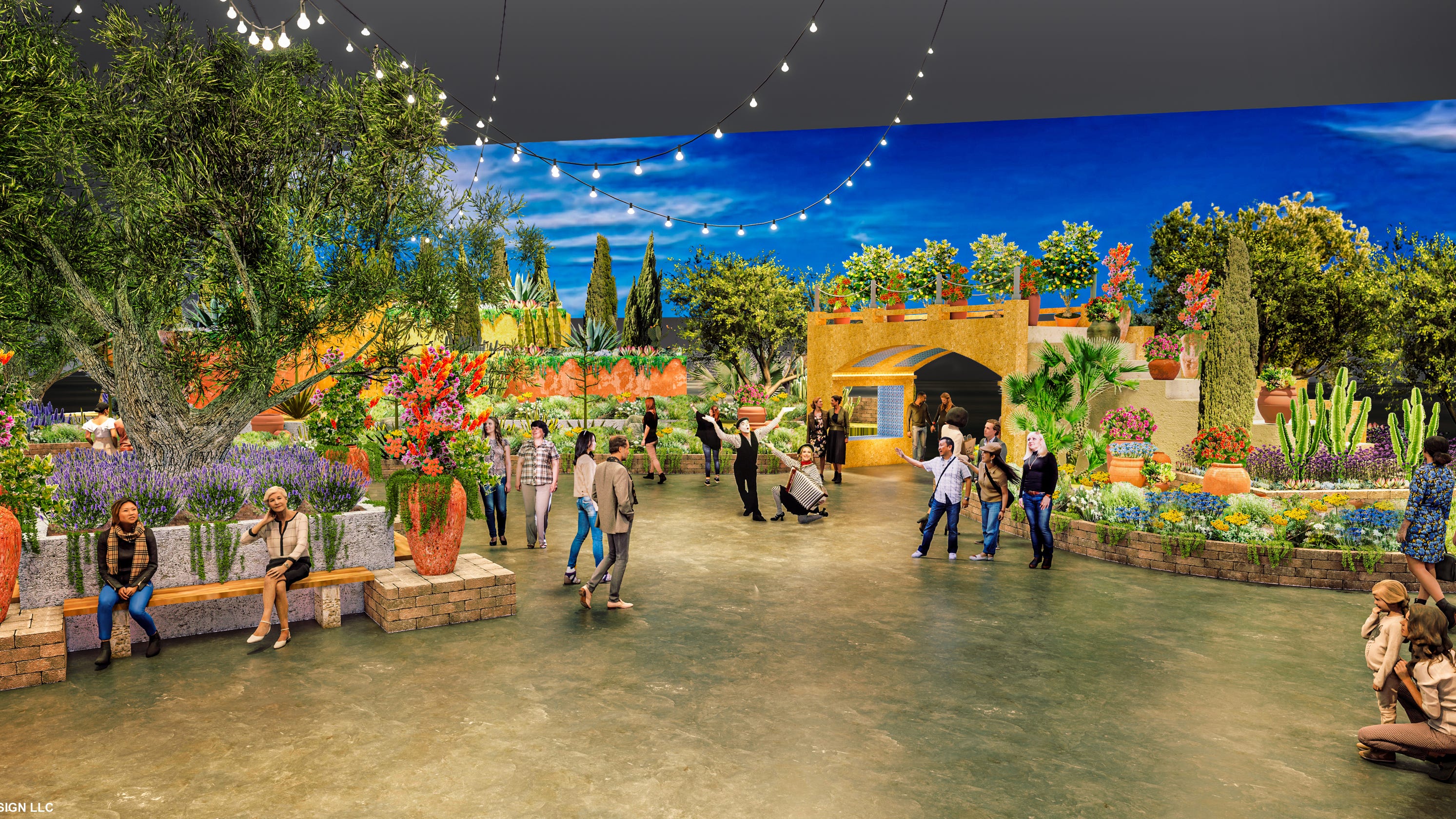 Criuse Around The Riviera At The Philadelphia Flower Show