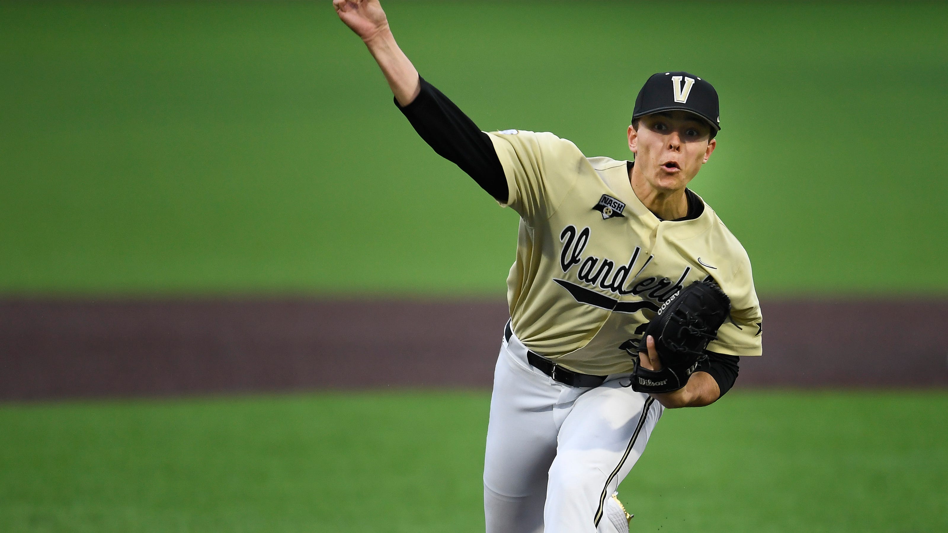 Jack Leiter Has 5 No Hit Innings 12 Strikeouts In Vanderbilt Baseball Debut