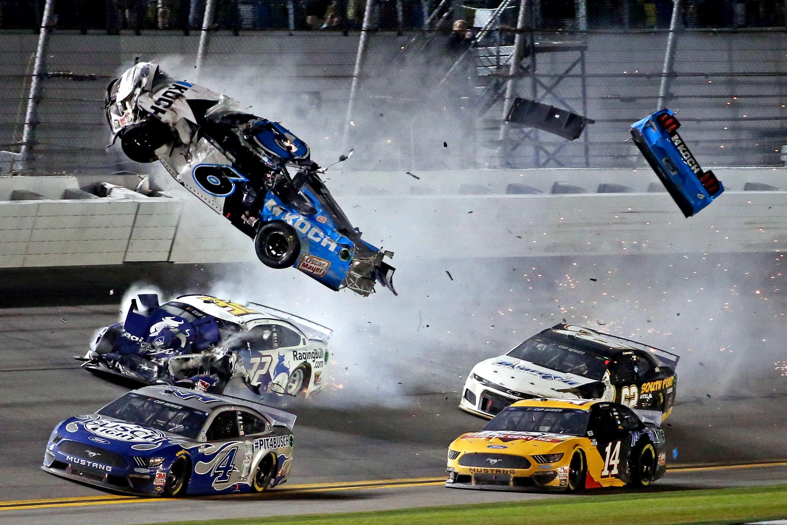 race car that goes up walls