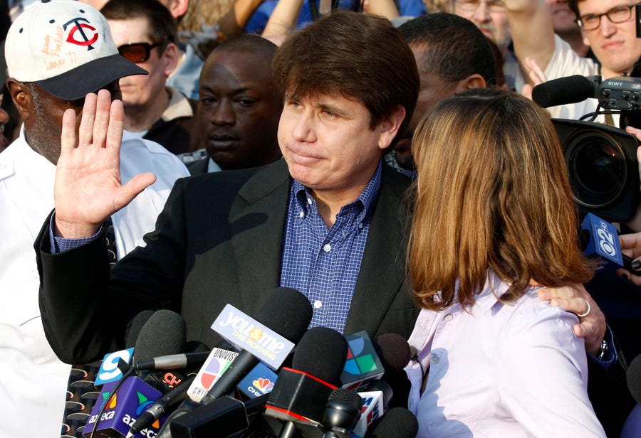 Rod Blagojevich had to leave Chicago in 2012 to report to federal prison in Denver.
