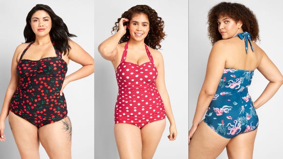 Vintage-inspired swimsuits from ModCloth are the perfect way to show off your personal style, even at the beach.